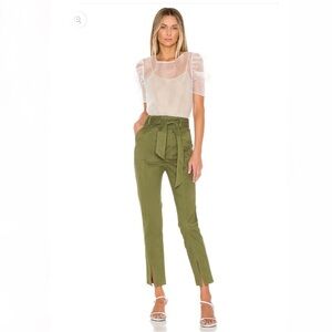 REVOLVE TULAROSA Jessica Pants in Army Green Size S